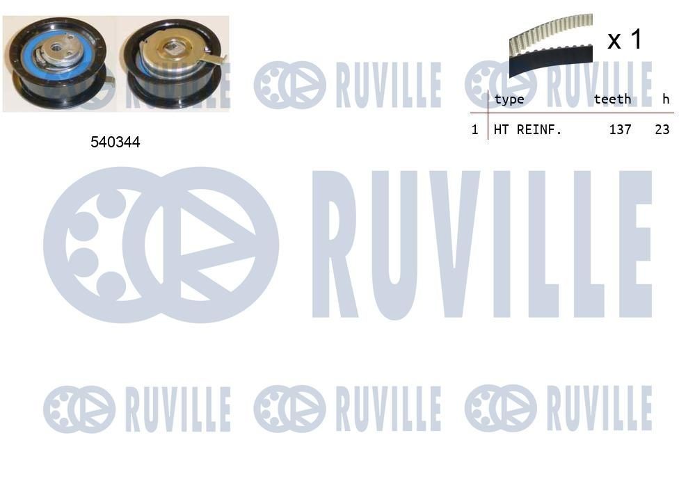 RUVILLE 57523 Tensioner pulley A642 200 26 70