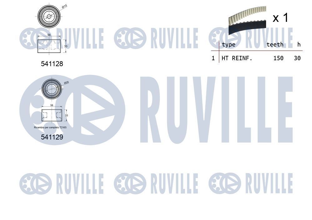 RUVILLE 65330 Water pump CHEVROLET experience and price