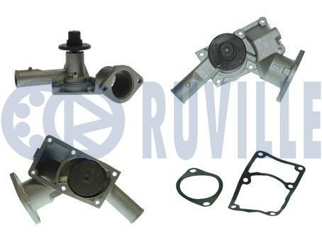 Engine water pump RUVILLE with belt pulley, with housing, for v-belt use - 65511G