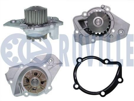 Coolant pump RUVILLE for toothed belt drive - 65520