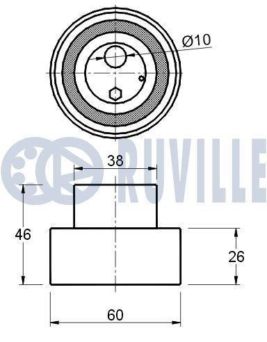RUVILLE Mounting, manual transmission 335102 buy