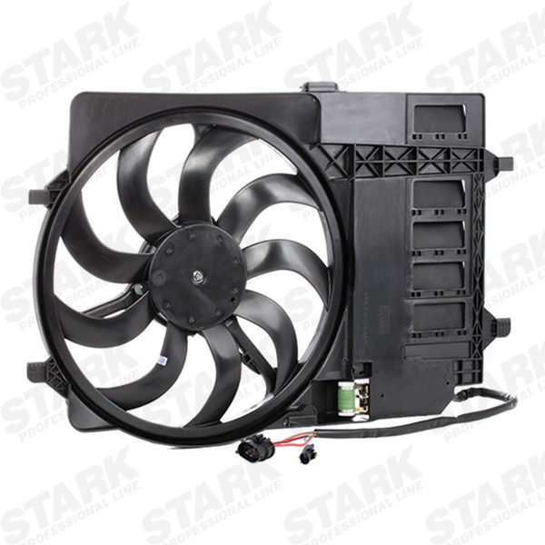 STARK SKRF-0300026 Fan, radiator Ø: 400 mm, 12V, 260W, with radiator fan shroud