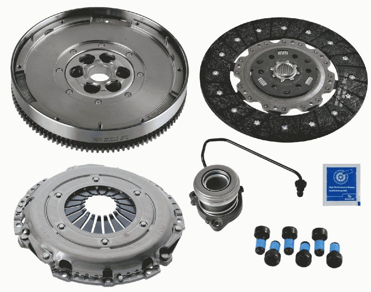SACHS ZMS Modul XTend plus CSC with central slave cylinder, with clutch pressure plate, with dual-mass flywheel, with flywheel screws, with clutch disc, 240mm Ø: 240mm, Mounting Type: not pre-mounted Clutch replacement kit 2290 601 072 buy