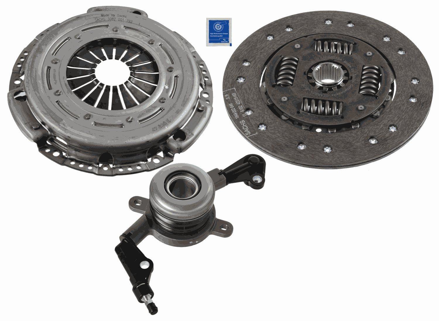 Kupplungssatz SACHS 3000 990 353 - Kupplungssystem für Mercedes Teile bestellen