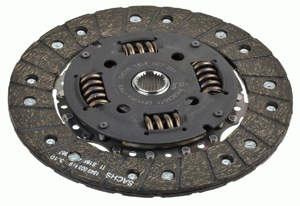 SACHS 1878 007 204 Clutch Disc 215mm, Number of Teeth: 26