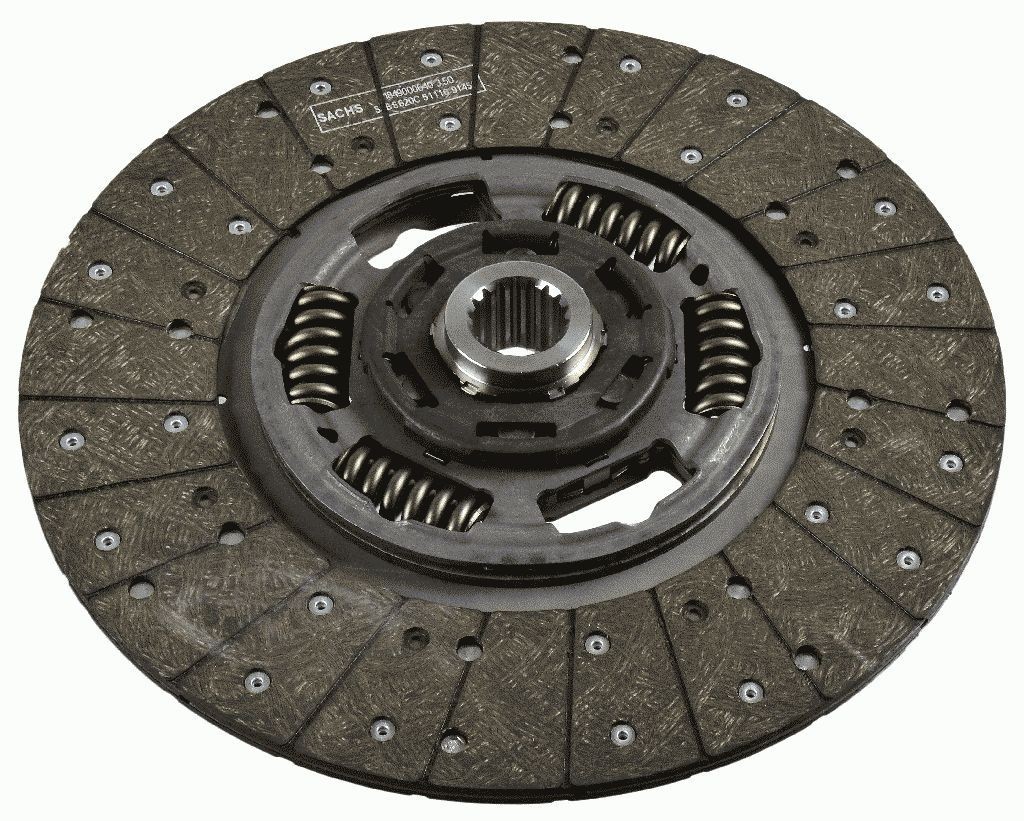 SACHS 1878 007 732 Clutch Disc 395mm, Number of Teeth: 18