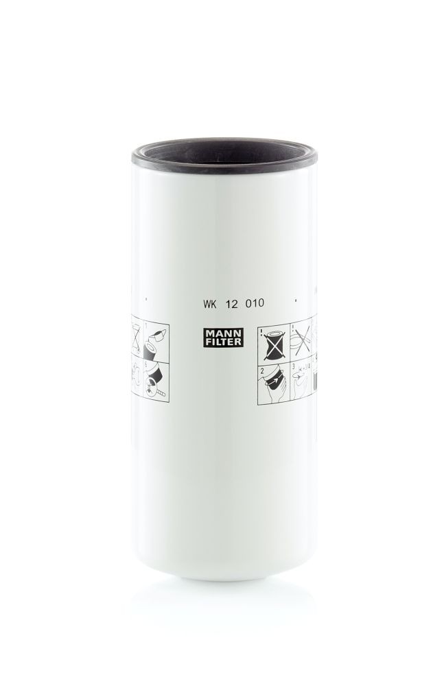MANN-FILTER Spin-on Filter Height: 267mm Inline fuel filter WK 12 010 buy