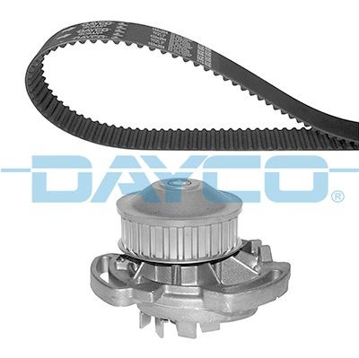 DAYCO KTBWP7280 Timing belt kit VW Polo 86