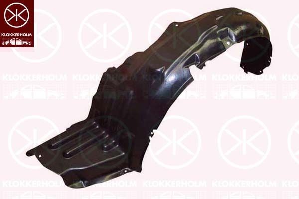 Wishbone KLOKKERHOLM with bush, with ball joint, Front axle both sides, Control Arm - 6830363
