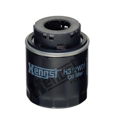 Great value for money - HENGST FILTER Oil filter H312W01
