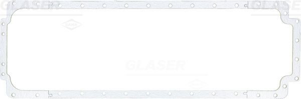 GLASER X54563-01 Ölwannendichtung für DAF 95 XF LKW in Original Qualität