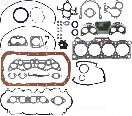 GLASER S80972-01 Full Gasket Set, engine MAZDA experience and price