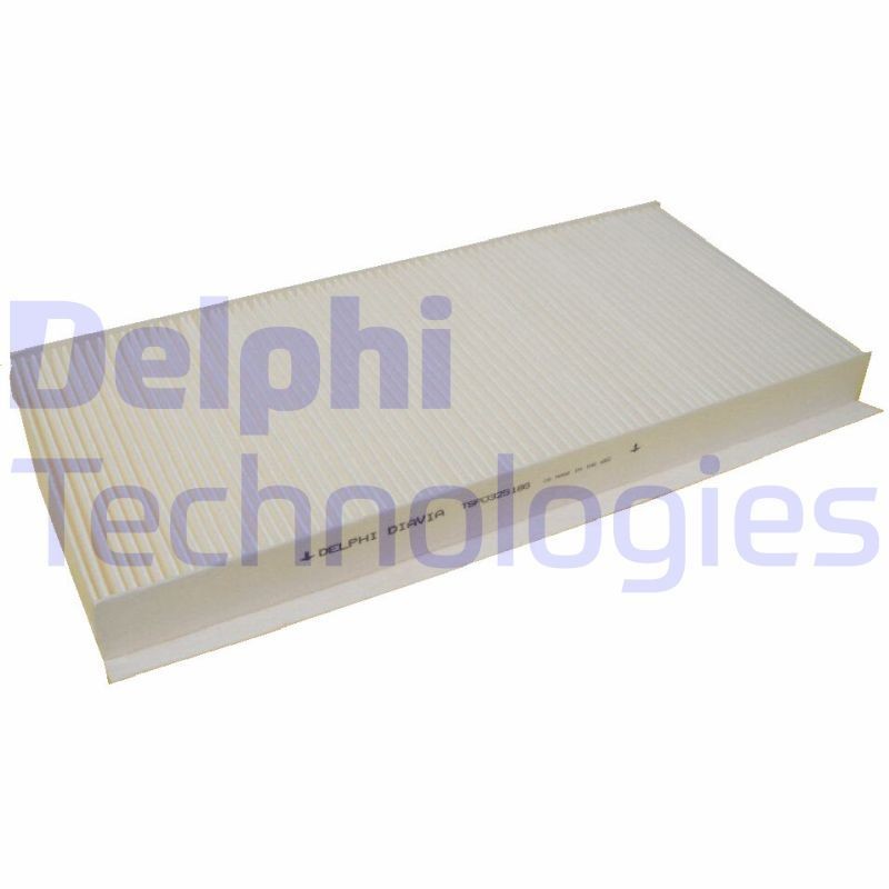DELPHI TSP0325186 Pollen filter Pollen Filter, 391 mm x 183 mm x 32 mm