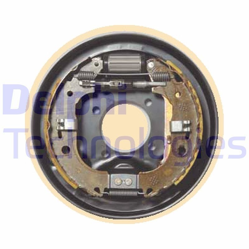 DELPHI with wheel brake cylinder, with accessories, with back plate Brake Set, drum brakes LG16056 buy