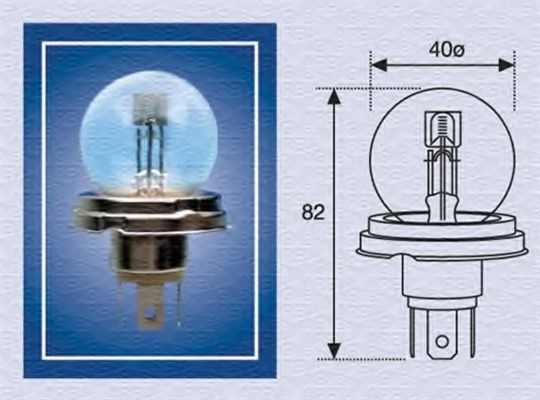 MAGNETI MARELLI 008952100000 Glühlampe, Fernscheinwerfer für IVECO Zeta LKW in Original Qualität