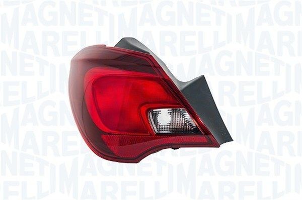 MAGNETI MARELLI 714000062651 Rear light Right, Outer section, P21W, PY21W, without bulb holder