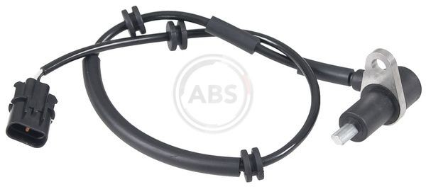 A.B.S. 30891 ABS sensor Passive sensor, 550mm, 650mm, 39mm, black