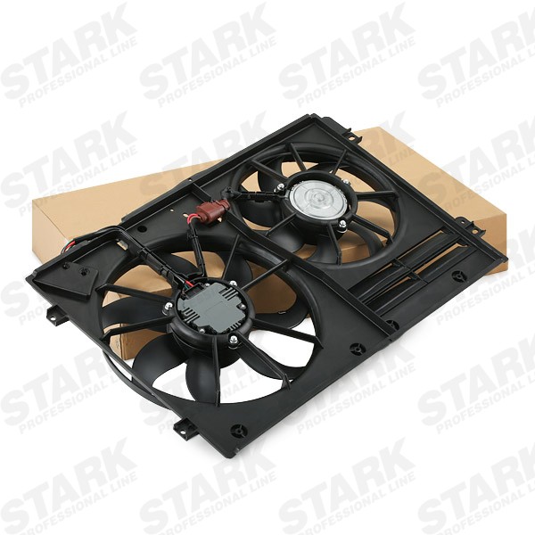 SKRF-0300028 STARK Cooling fan CHRYSLER Ø: 360/295 mm, 300+200W, with radiator fan shroud