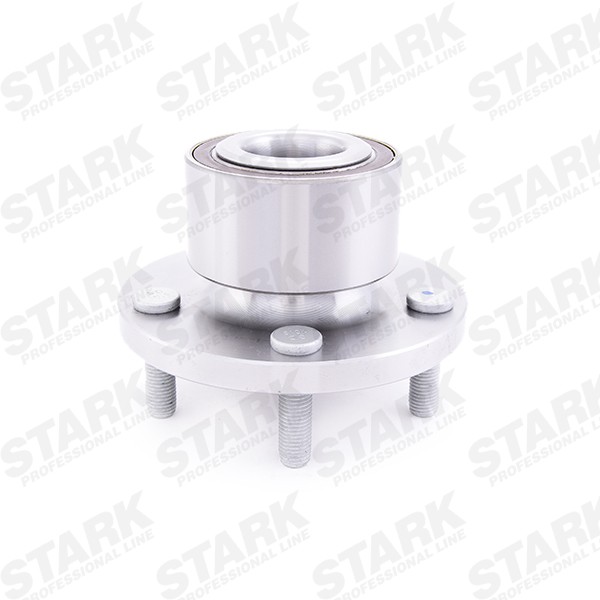STARK SKWB-0180597 Wheel bearing kit Front axle both sides, Wheel Bearing integrated into wheel hub, 136,5 mm, Angular Ball Bearing