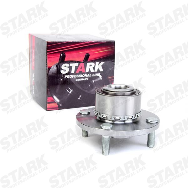 STARK SKWB-0180599 Wheel bearing kit Front axle both sides, with accessories, with wheel hub, with ABS sensor ring, 137 mm