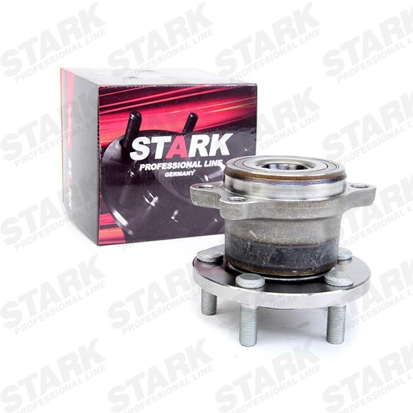 SKWB-0180664 STARK Wheel bearings SUBARU Rear Axle, Left, Right, with integrated magnetic sensor ring, 124 mm