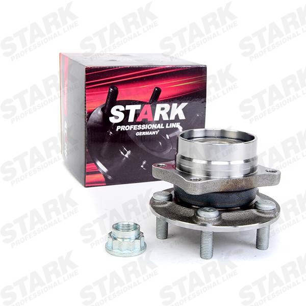 STARK SKWB-0180667 Wheel bearing kit Front axle both sides, Wheel Bearing integrated into wheel hub, 125 mm
