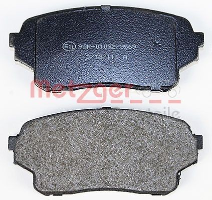 1170669 Disc brake pads METZGER 1170669 review and test