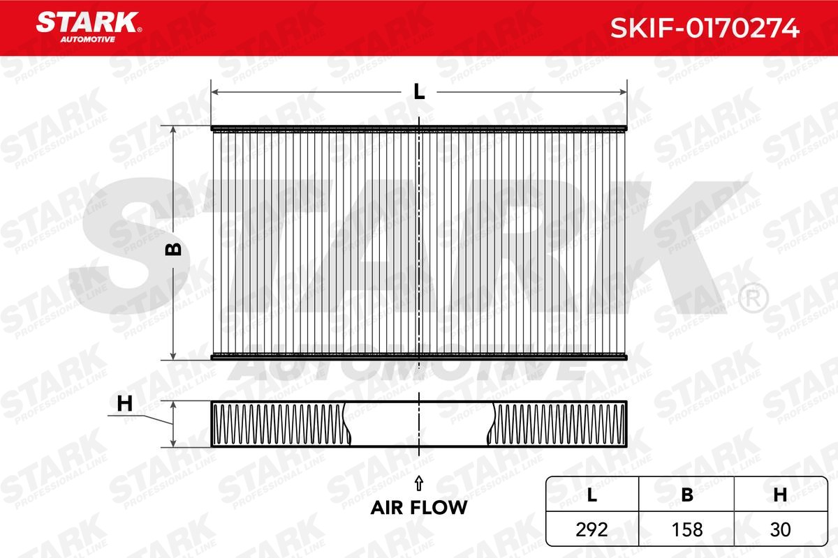 STARK Filtro aria condizionata SKIF-0170274
