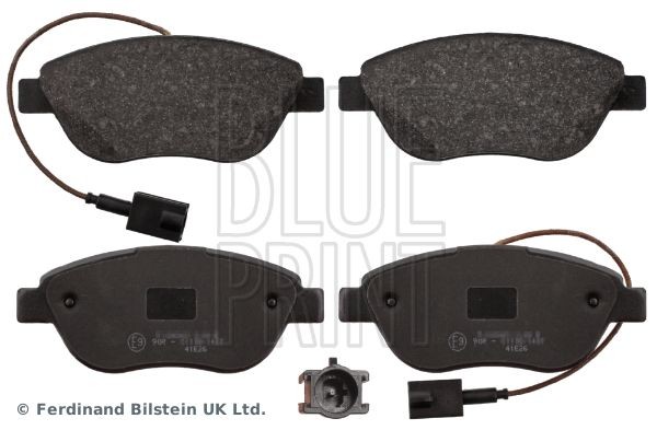 BLUE PRINT ADL144213 Brake pad set Front Axle, incl. wear warning contact