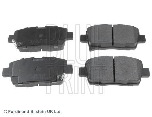 BLUE PRINT ADT342194 Brake pad set Front Axle, with acoustic wear warning