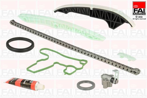 FAI AutoParts without gears, with gaskets/seals, Simplex, Low-noise chain Timing chain set TCK172 buy