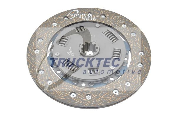 Great value for money - TRUCKTEC AUTOMOTIVE Clutch Disc 02.23.115