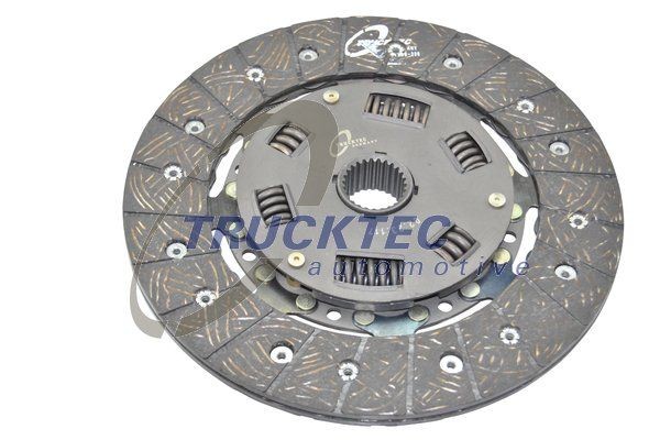Original TRUCKTEC AUTOMOTIVE Clutch disc 02.23.117 for MERCEDES-BENZ 124-Series