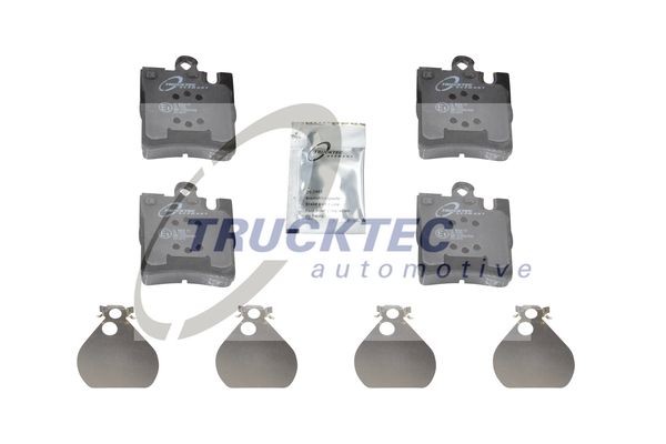 Set of brake pads TRUCKTEC AUTOMOTIVE Rear Axle - 02.35.106