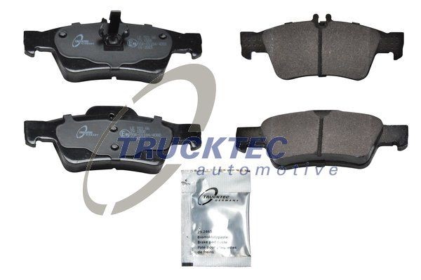 02.35.115 TRUCKTEC AUTOMOTIVE Brake pad set FIAT Rear Axle