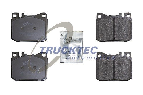 TRUCKTEC AUTOMOTIVE 02.35.132 Bremsbeläge für MERCEDES-BENZ UNIMOG LKW in Original Qualität