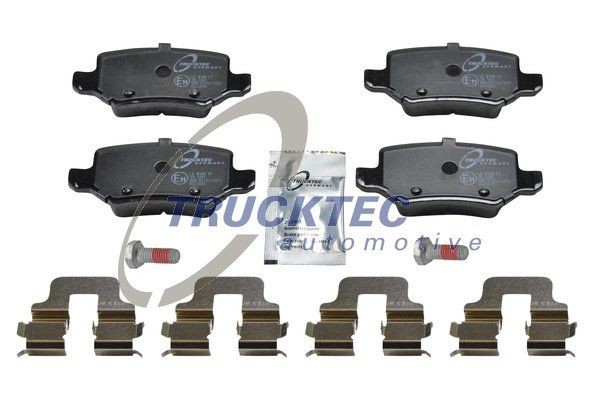 TRUCKTEC AUTOMOTIVE Rear Axle Brake pads 02.35.147 buy