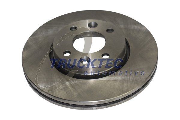 TRUCKTEC AUTOMOTIVE Front Axle, 258x22mm, 4x100, internally vented Ø: 258mm, Num. of holes: 4, Brake Disc Thickness: 22mm Brake rotor 02.35.442 buy