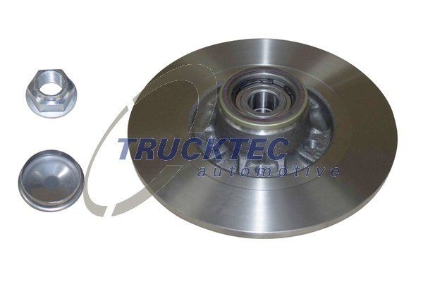 Original TRUCKTEC AUTOMOTIVE Disc brake set 02.35.471 for RENAULT CAPTUR
