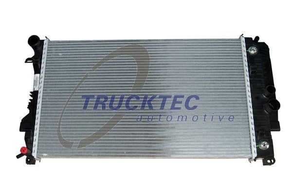 TRUCKTEC AUTOMOTIVE 02.40.206 Engine radiator for vehicles with air conditioning, for vehicles without air conditioning, 650 x 398 x 32 mm, for automatic transmission