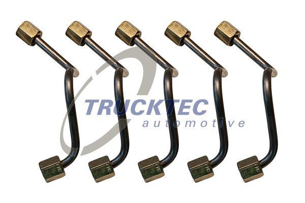 TRUCKTEC AUTOMOTIVE High Pressure Pipe Set, injection system 02.43.298 Mercedes-Benz E-Class 2003