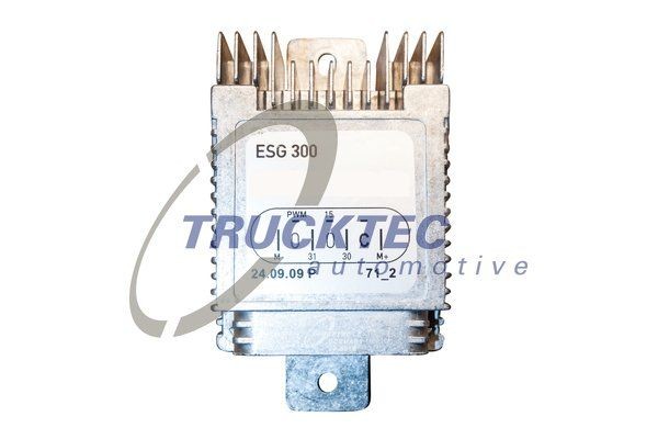 TRUCKTEC AUTOMOTIVE 02.58.383 Relay, air conditioning MERCEDES-BENZ C-Class 2006 in original quality