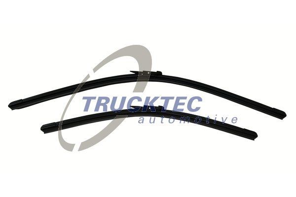TRUCKTEC AUTOMOTIVE 02.58.407 Wiper blade 650/475 mm Front, for left-hand drive vehicles, 26/19 Inch