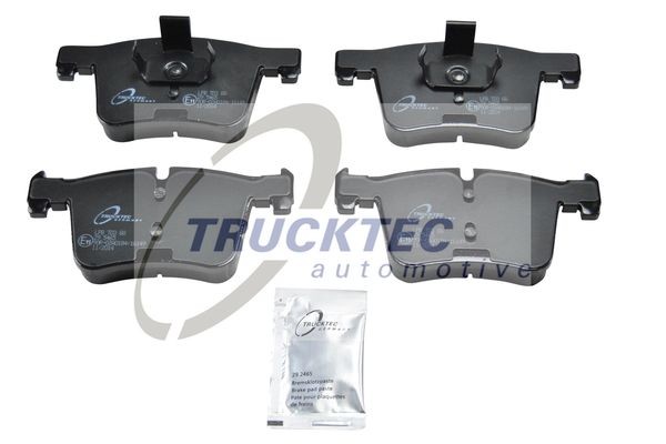 TRUCKTEC AUTOMOTIVE Front Axle, prepared for wear indicator, excl. wear warning contact Brake pads 08.34.154 buy
