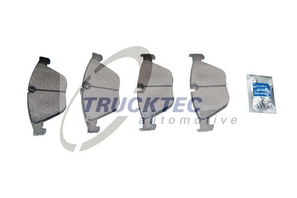 TRUCKTEC AUTOMOTIVE Front Axle, prepared for wear indicator Brake pads 08.34.174 buy
