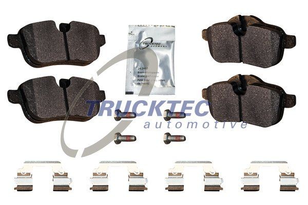 TRUCKTEC AUTOMOTIVE Rear Axle Brake pads 08.35.048 buy
