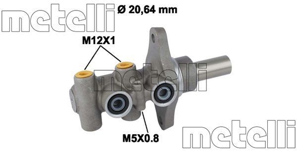 METELLI 05-0810 Brake master cylinder DODGE experience and price