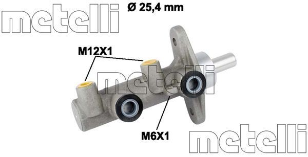 METELLI 05-0819 Brake master cylinder KIA experience and price