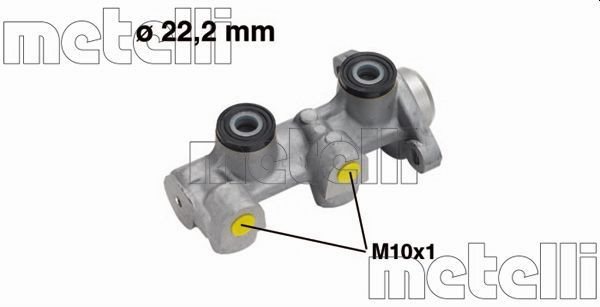 METELLI 05-0511 Brake master cylinder CHEVROLET experience and price
