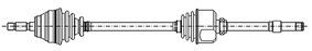 Great value for money - METELLI Drive shaft 17-1024